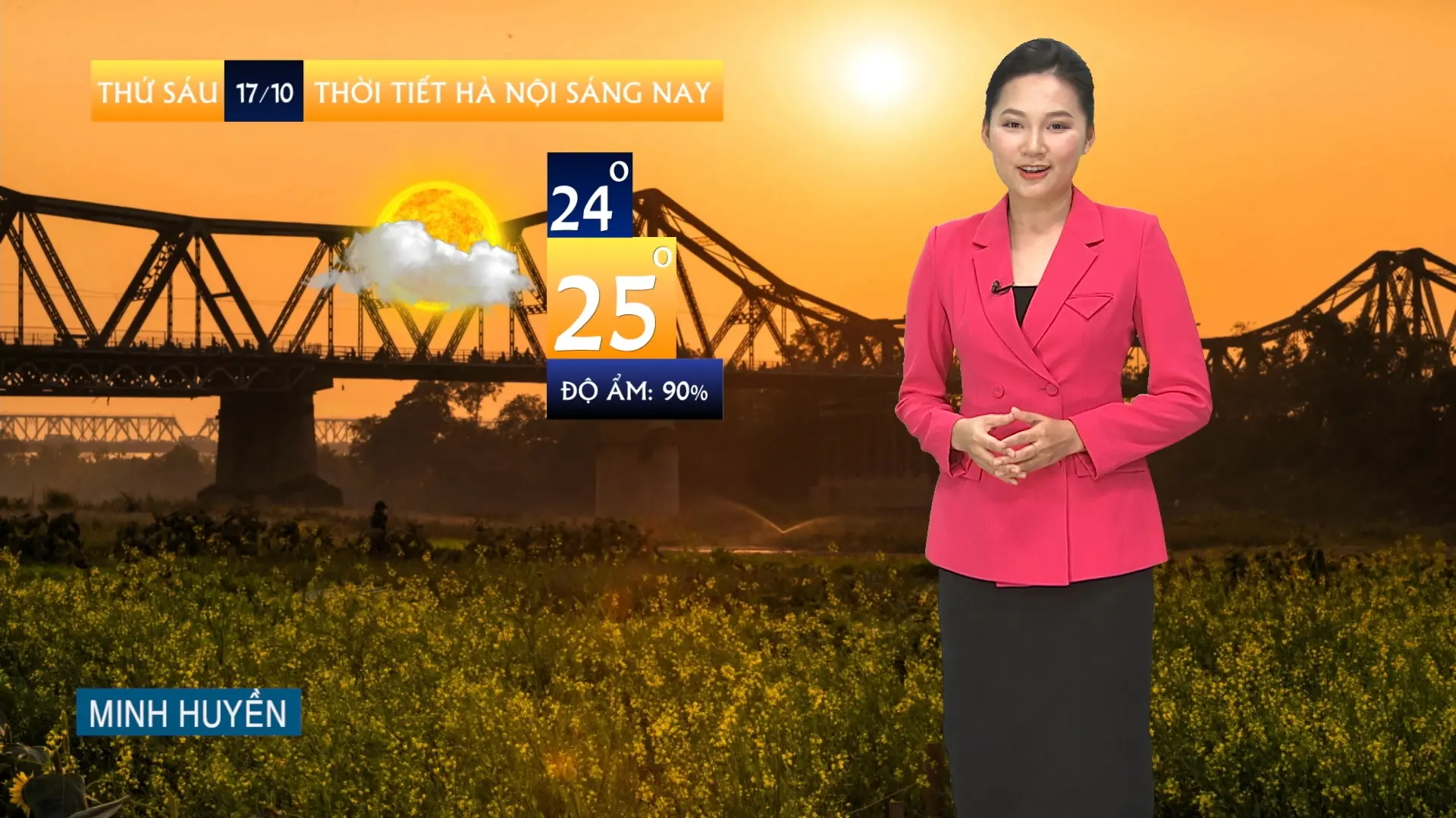 Dự báo thời tiết sáng | 17/10/2025